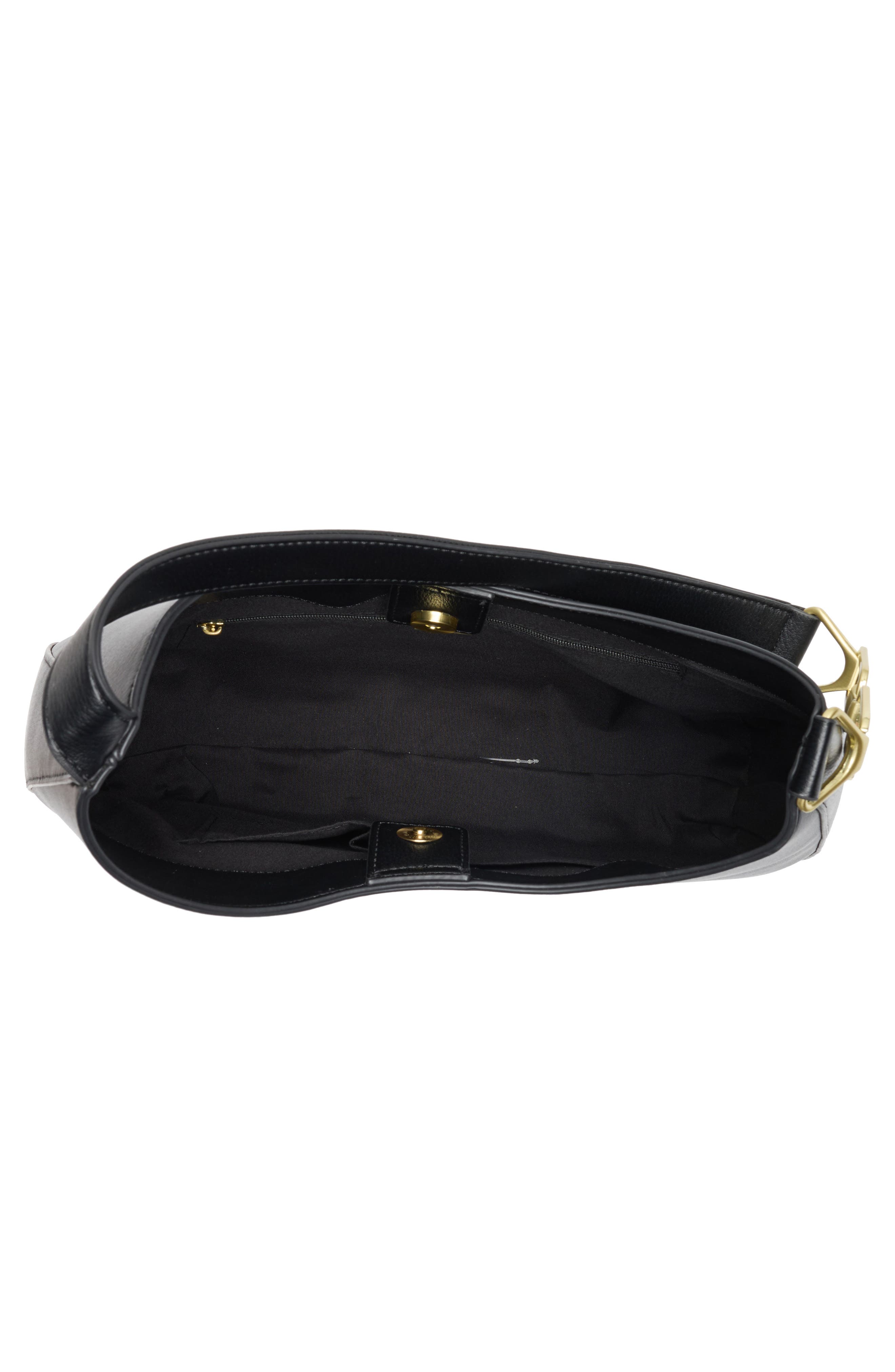 BCBG Asymmetric Hobo Bag, Alternate, color, Black