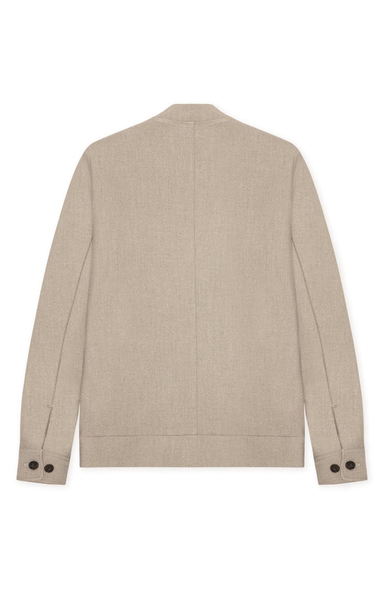 Les Deux Como Solid Bomber Jacket, Alternate, color, Laurel Oak Sand