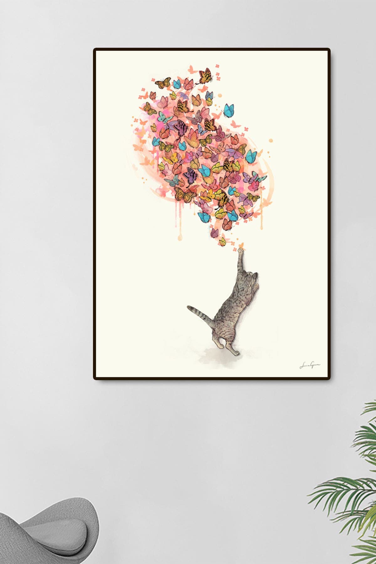 CURIOOS Large Catching Butterflies By Laura Graves | Nordstromrack