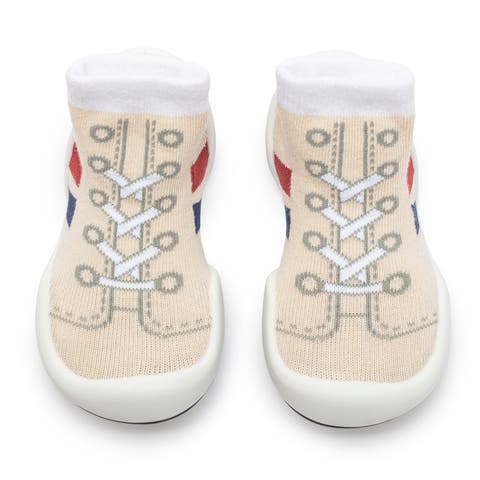 Toddler Sock Shoes Runner - Black