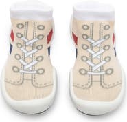 Komuello Toddler Sock Shoes Runner - Black