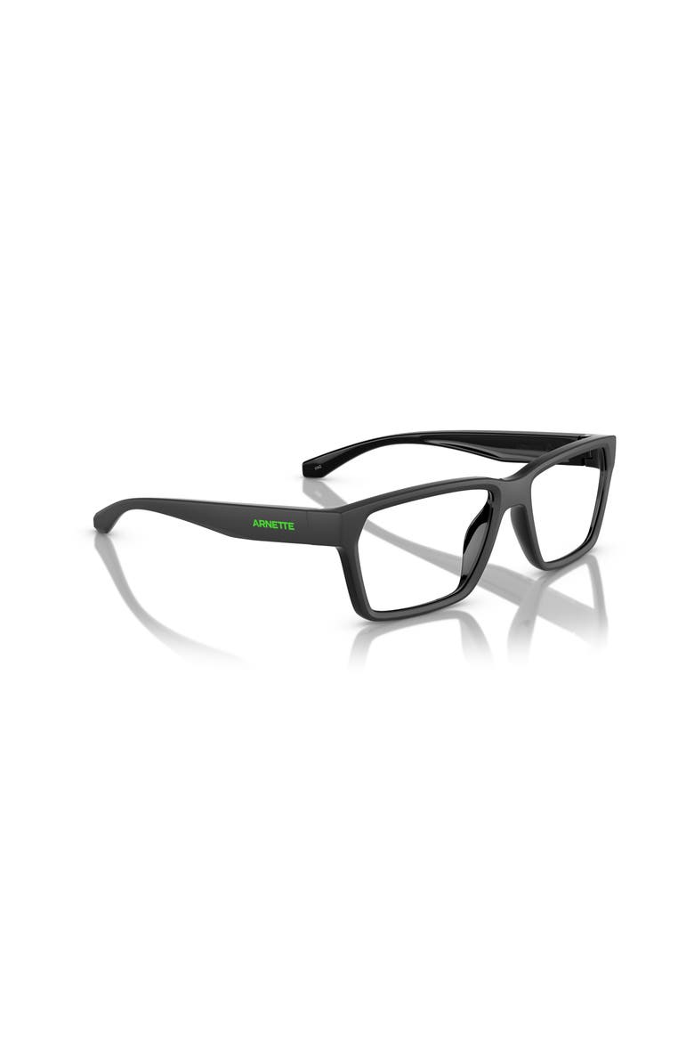 53mm Rectangle optical glasses, Alternate, color, Black