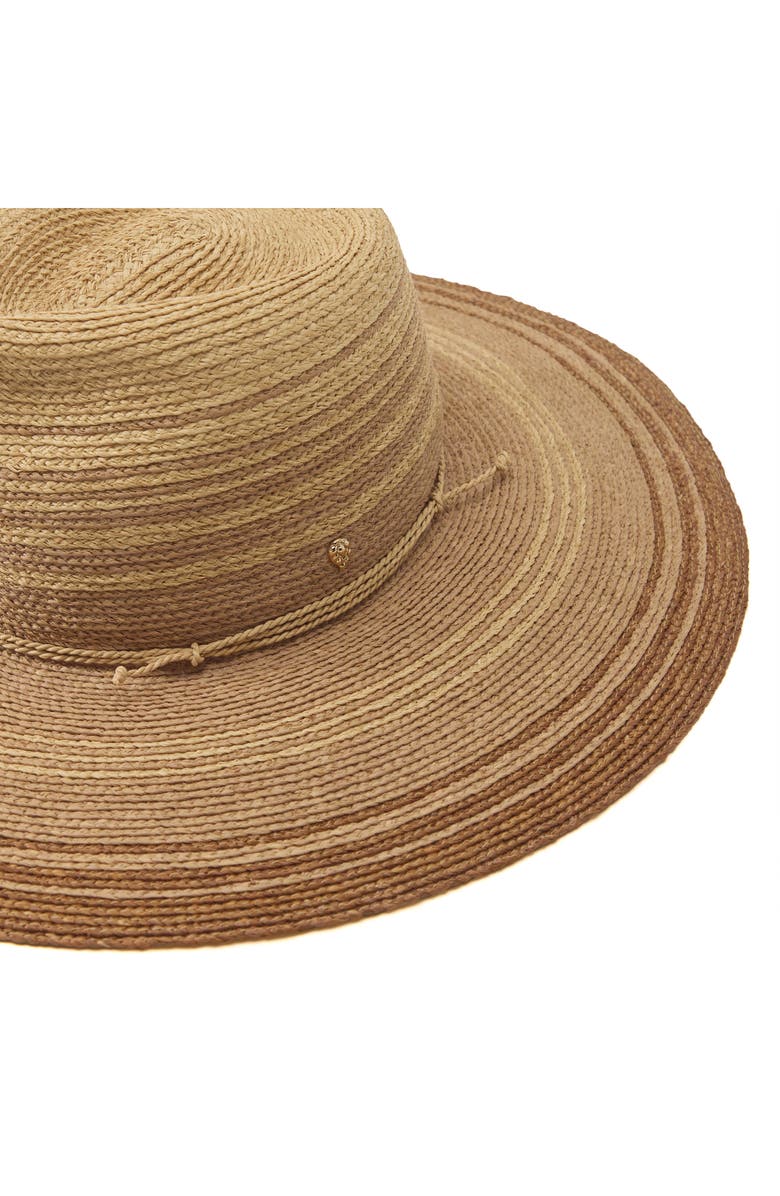 Helen Kaminski Iluka Raffia Sun Hat, Alternate, color, Natural Ombre