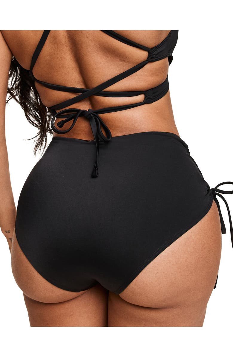 Adore Me Tatiana Swimwear High-Waist Bikini Bottom, Alternate, color, 