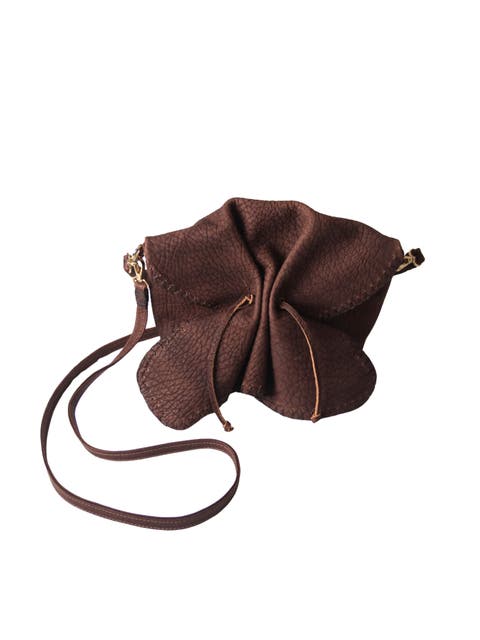Full Size Convertible Butterfly Lambskin Crossbody Bag