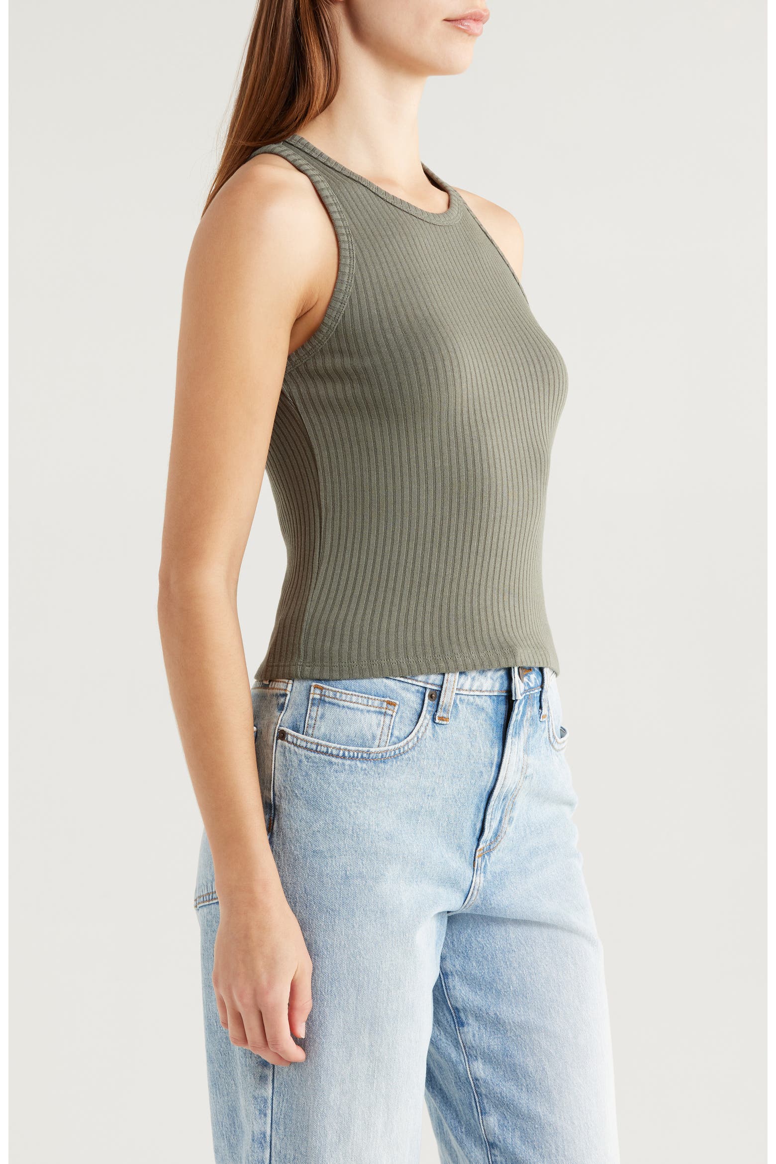 Splendid Ribbed Tank Splendid Supersoft Rib Tank (Women) | Nordstromrack