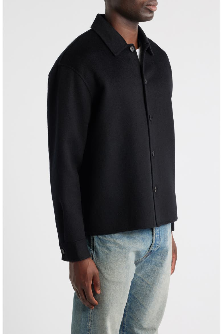 Double Face Wool Shirt Jacket (Men) | Nordstrom