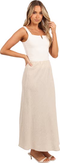 Alex A-Line Maxi Skirt