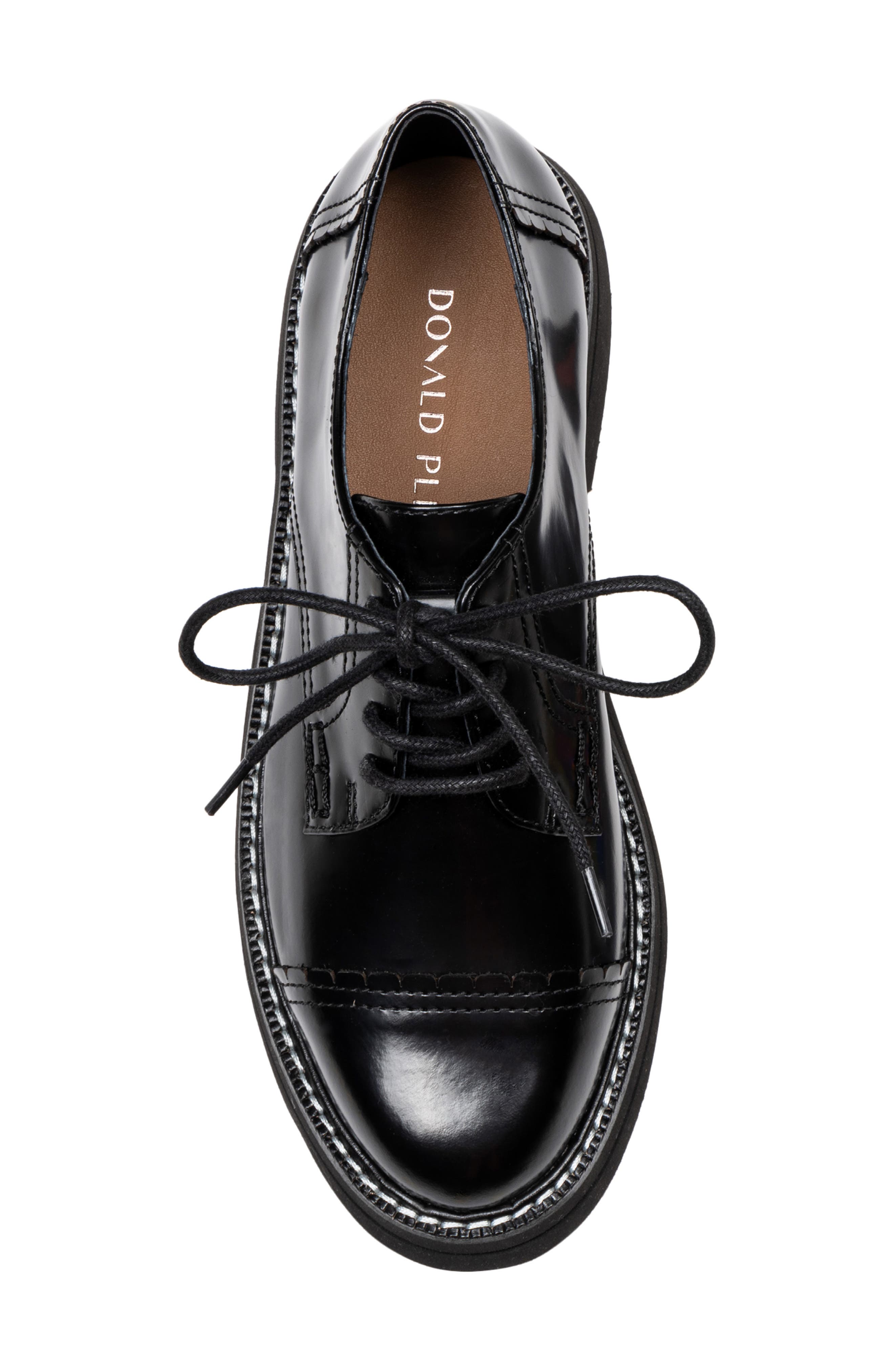 Donald Pliner Leonardo Cap Toe Derby, Alternate, color, Black