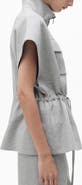 MANGO Short Sleeve Adjustable Waist Jacket