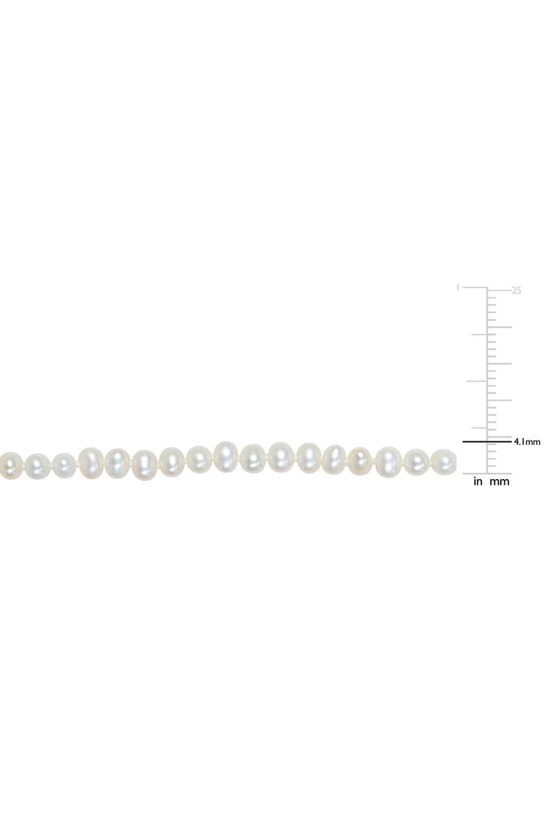 DELMAR 3-4mm Cultured Freshwater Pearl Necklace, Alternate, color, 