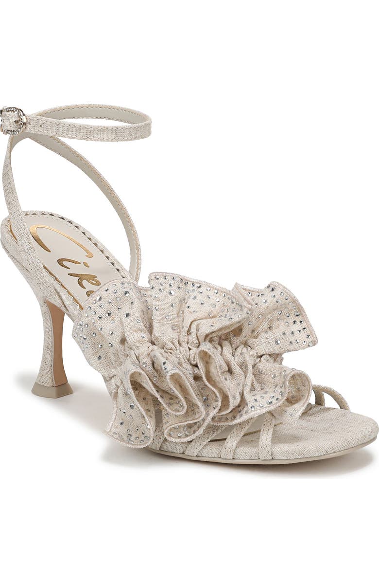 Circus NY by Sam Edelman Lucille Ankle Strap Sandal, Main, color, Sea Shell