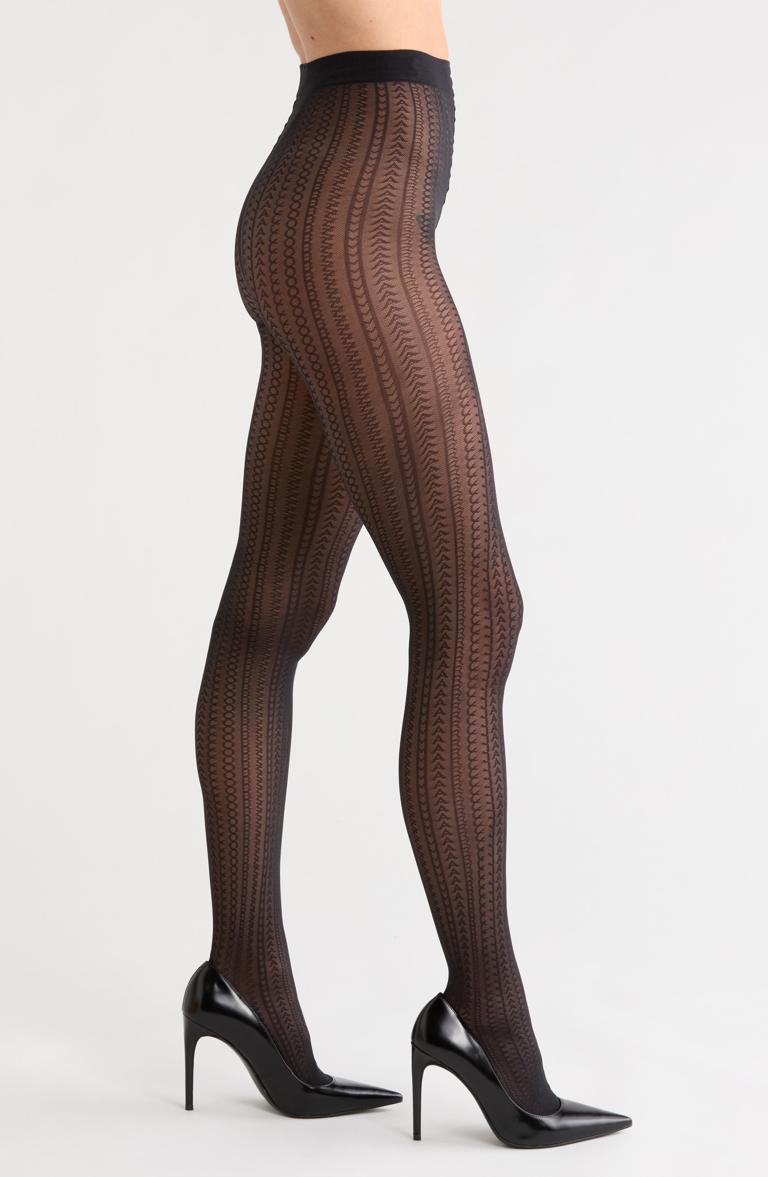 Monogram Tights