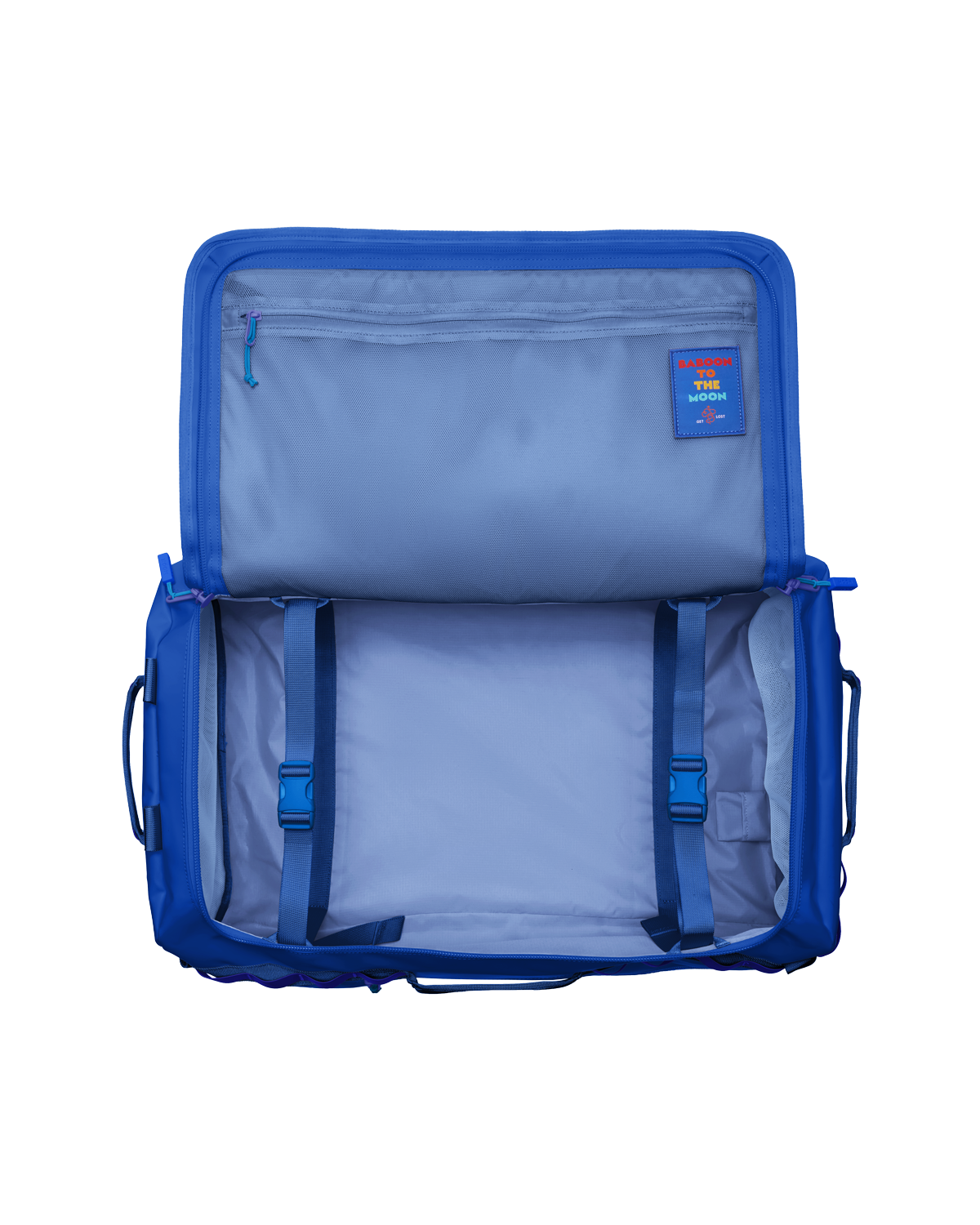 Baboon to the Moon New Go-Bag Duffle Big 60L, Alternate, color, Blue
