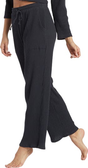 Easy As Rib Drawstring Pants