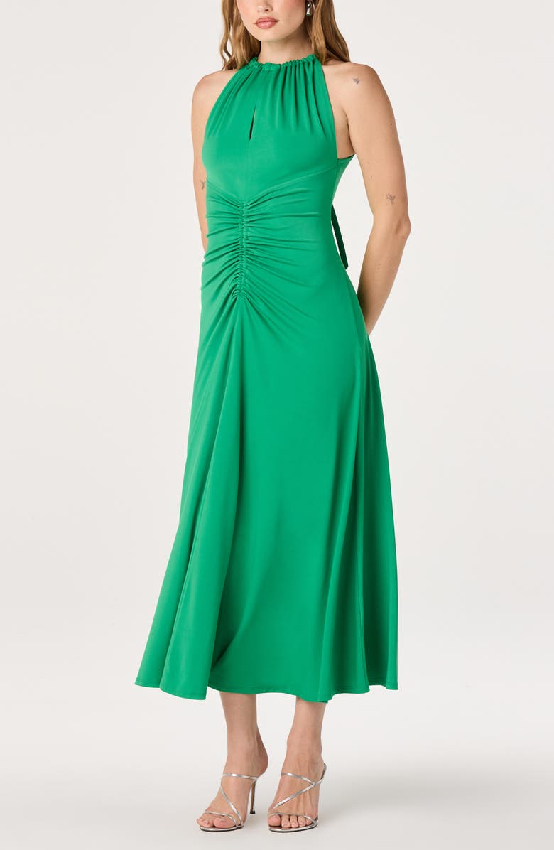 ASTR the Label Mallory Sleeveless Dress, Alternate, color, Kelly Green