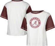 '47 Woman's '47 White Alabama Crimson Tide Premier Tilda Tee
