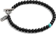 Degs & Sal Men's Beaded Bracelet
