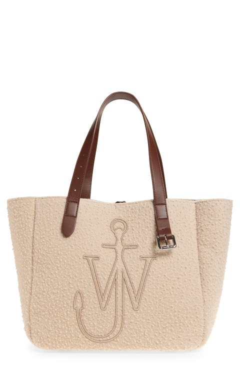 【関税込み】JW Anderson タン トール Anchor トートバッグ JW Andersonのタン トール Anchor トートバッグがセール中