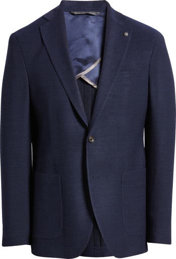 Jack Victor Hampton Navy Knit Wool Sport Coat | Nordstrom