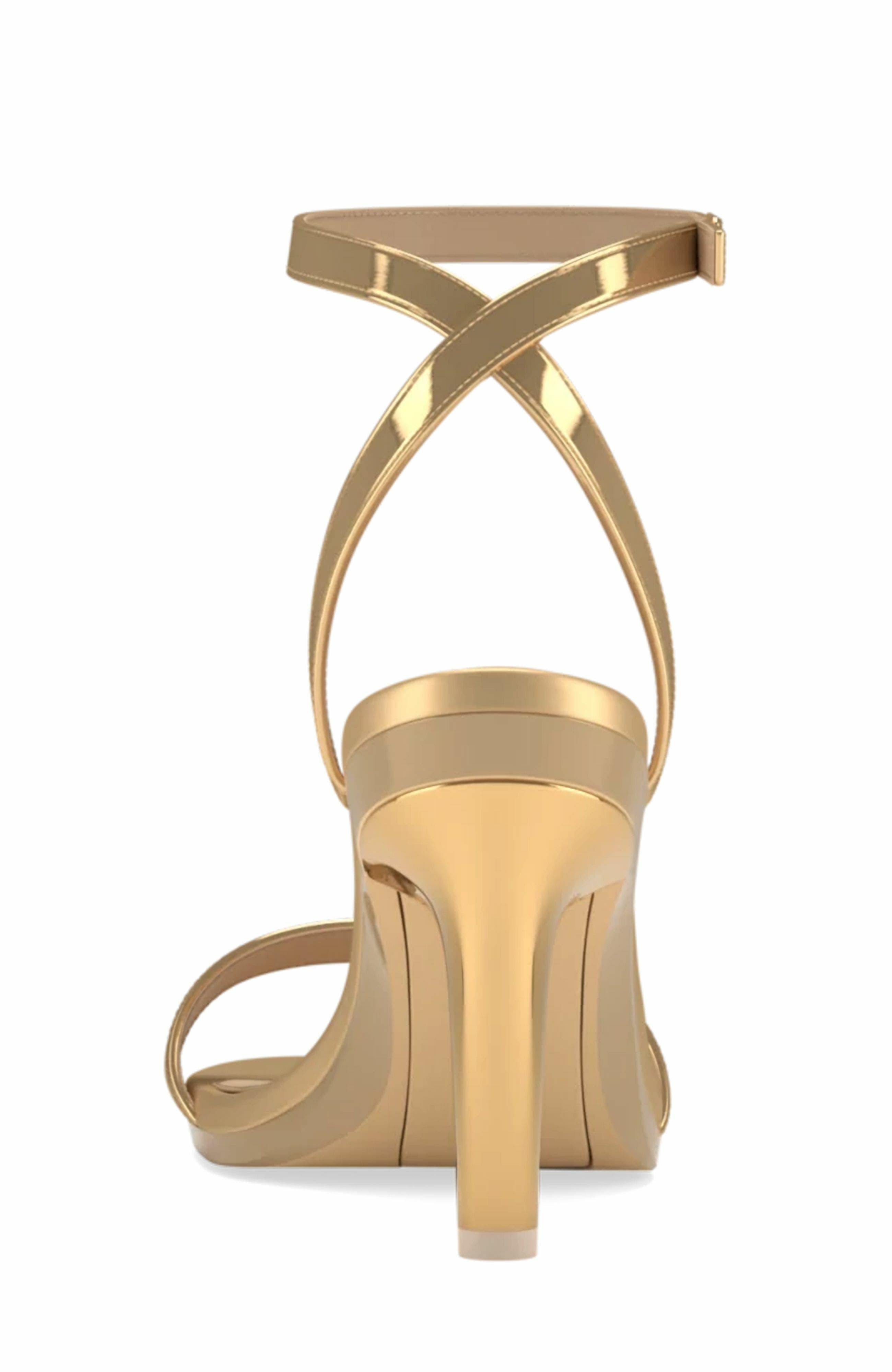 Pashion Footwear The Brenna 4" Stiletto, Alternate, color, Gold