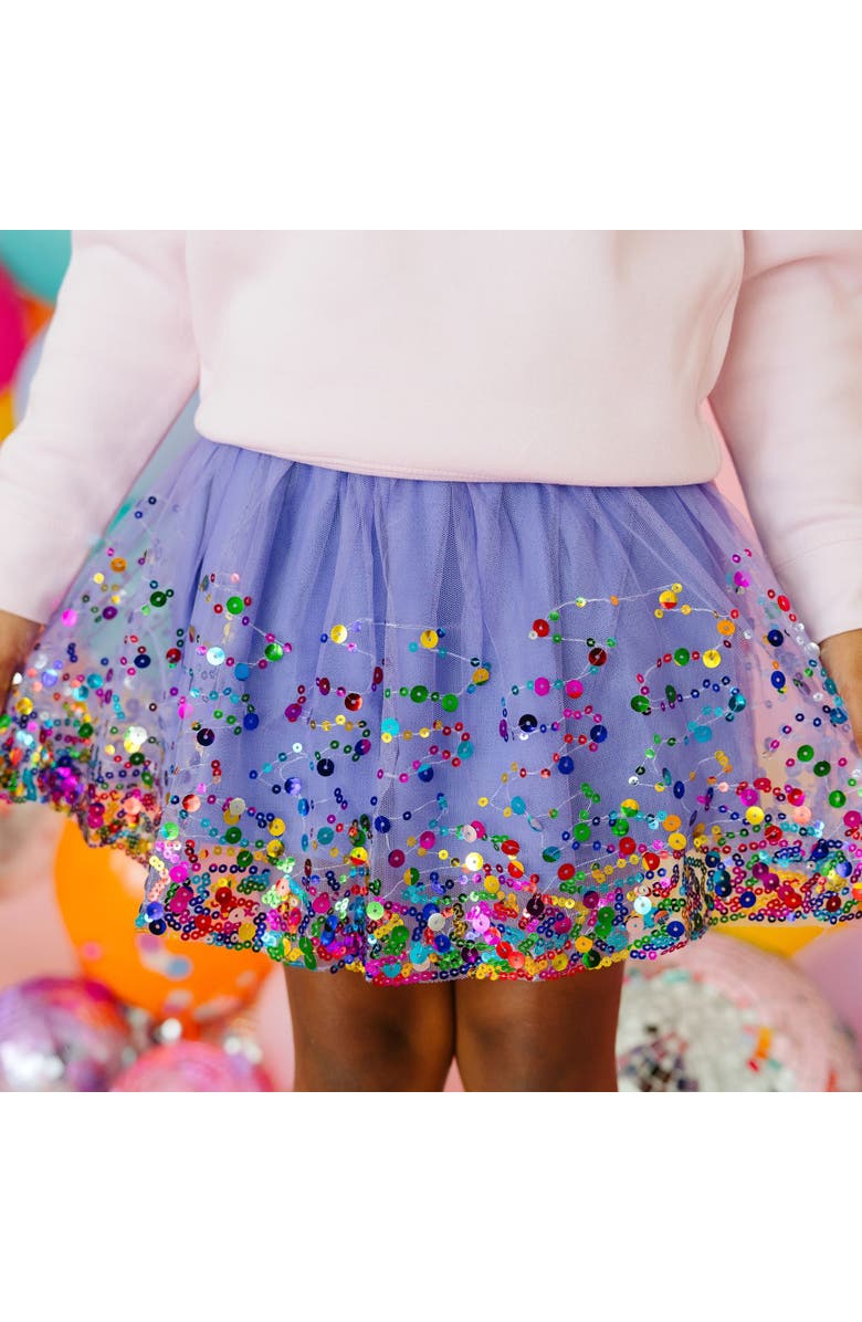 Sweet Wink Lavender Confetti Tutu, Alternate, color, Lavender