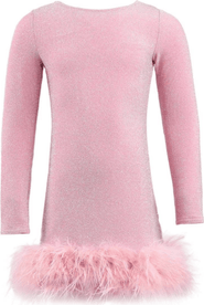 Lola + The Boys Shimmer Feather Dress