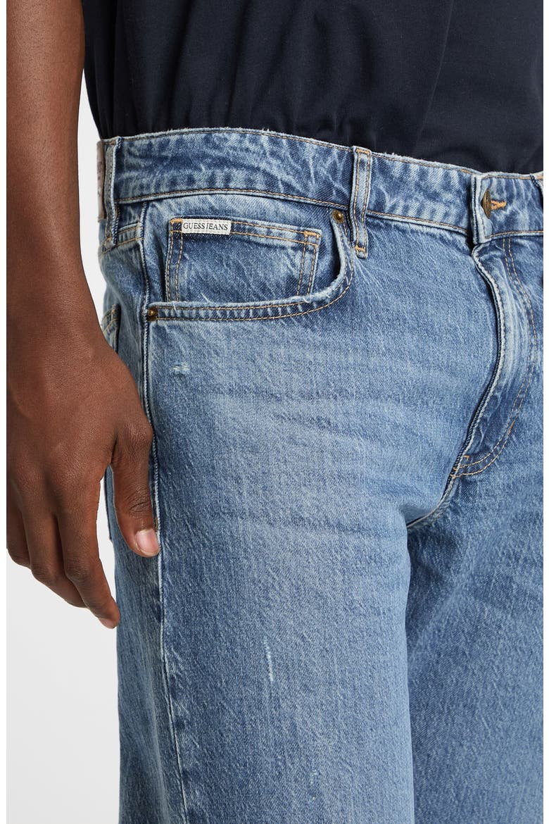 G16 Straight Leg Jeans, Alternate, color, DENIM