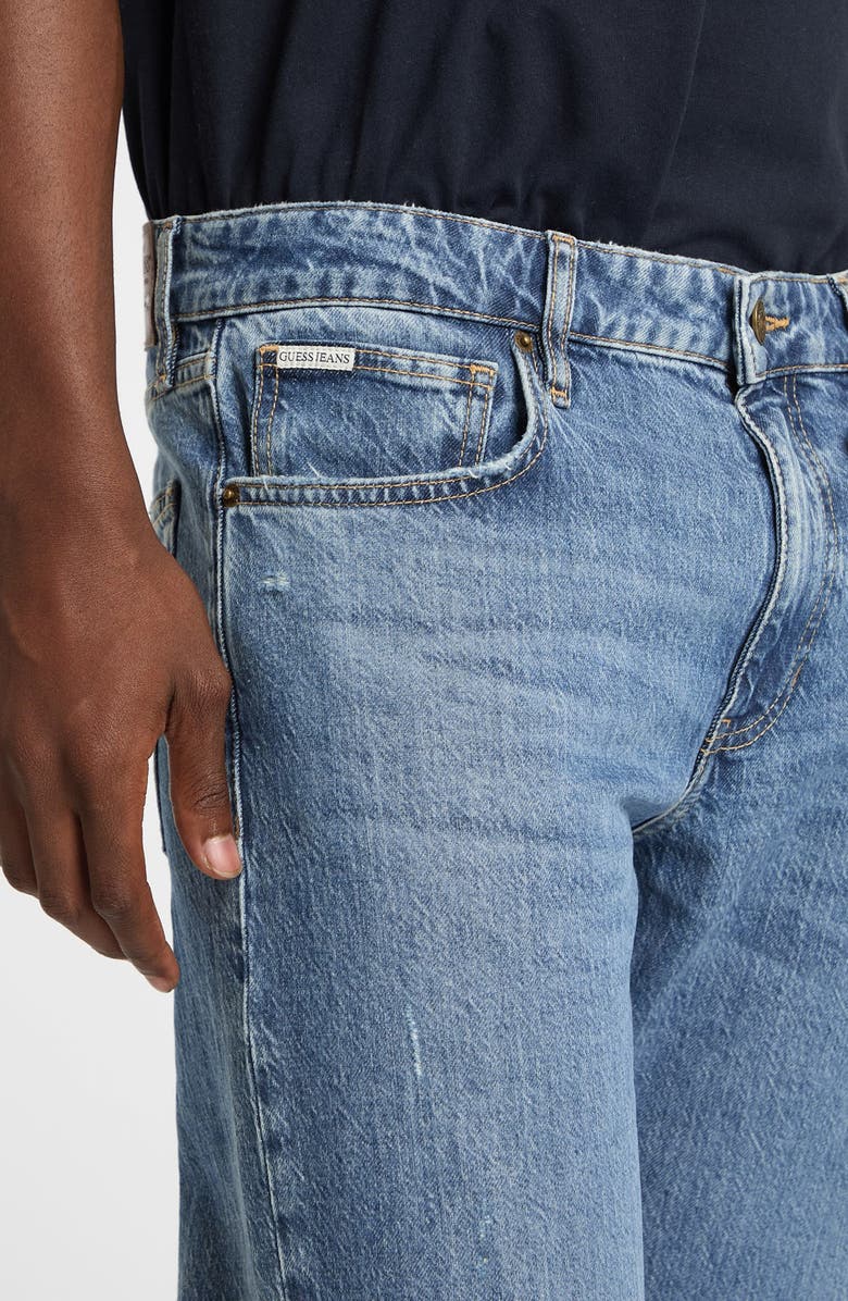 GUESS G16 Straight Leg Jeans, Alternate, color, Denim
