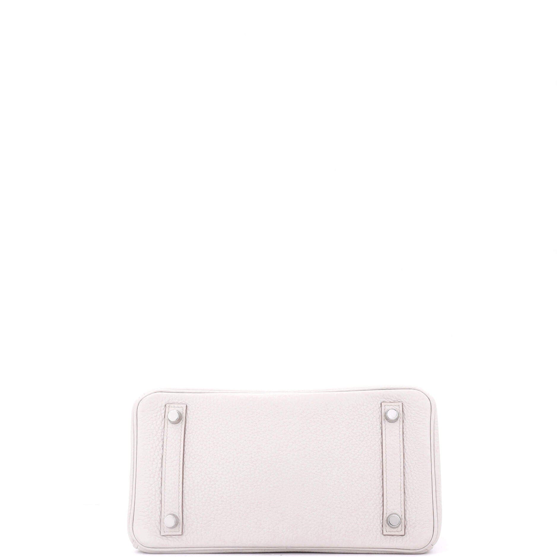 Pre-Owned Hermes Birkin Handbag Light Togo with Palladium Hardware 25, Alternate, color, Beton