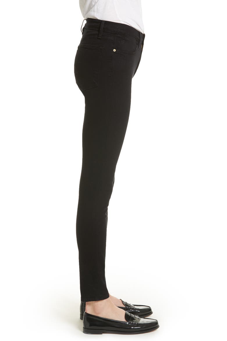 Le High Skinny Jeans, Alternate, color, FILM NOIR