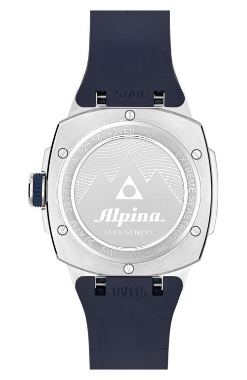 Alpina Seastrong Diver Extreme Automatic 40mm In Silverone