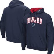 COLOSSEUM Men's Colosseum Navy Howard Bison Arch & Logo 3.0 Pullover Hoodie