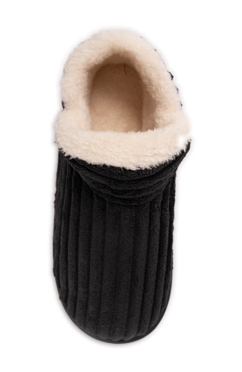 Muk Luks Aveline Slipper Bootie In Black