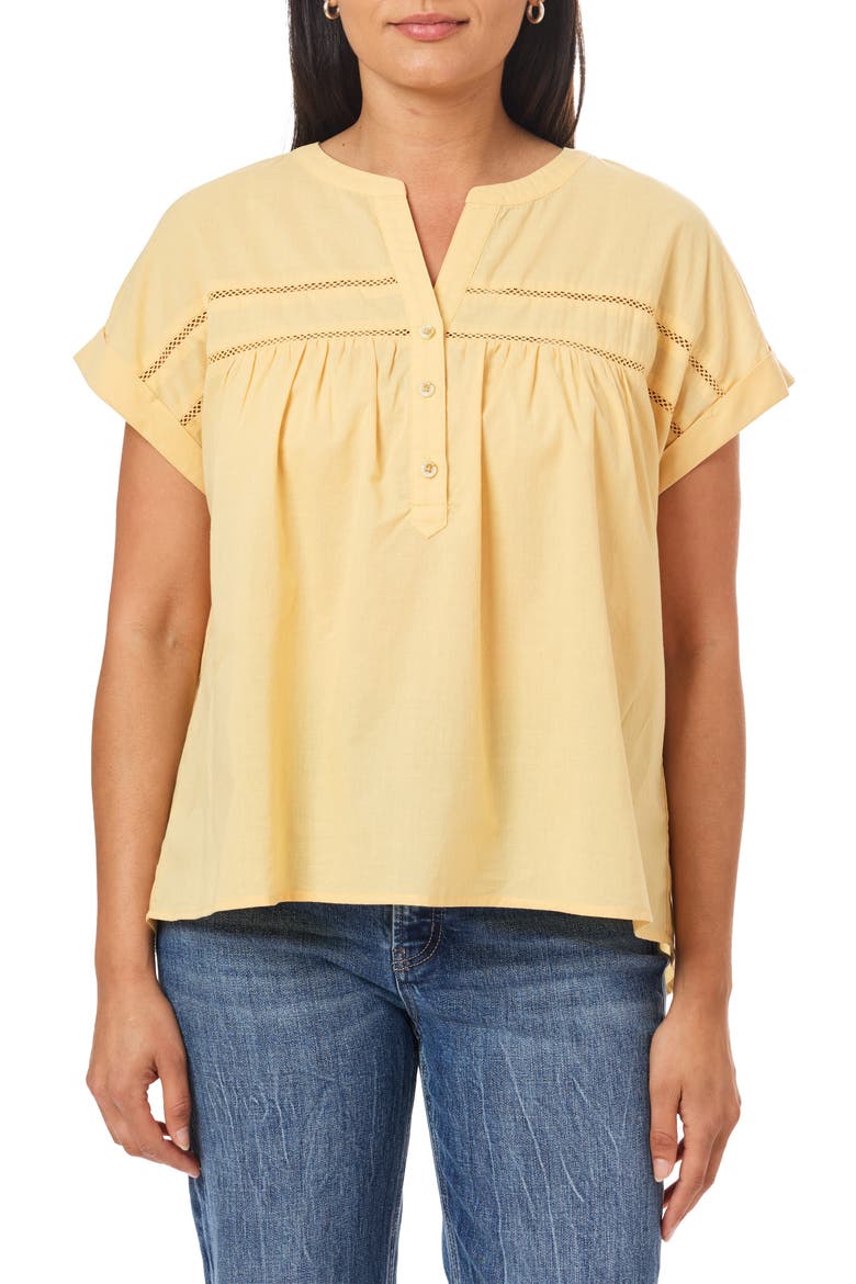 Helen Voile Popover Top, Main, color, JOJOBA