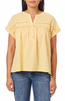 Helen Voile Popover Top