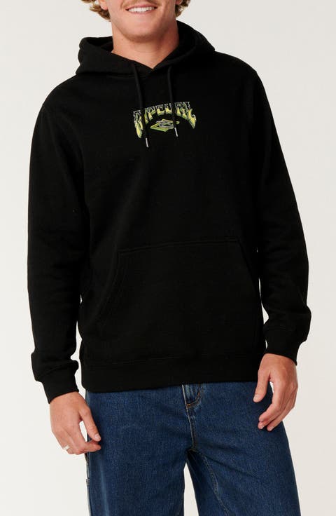 Shredding Fleece Pullover Hoodie