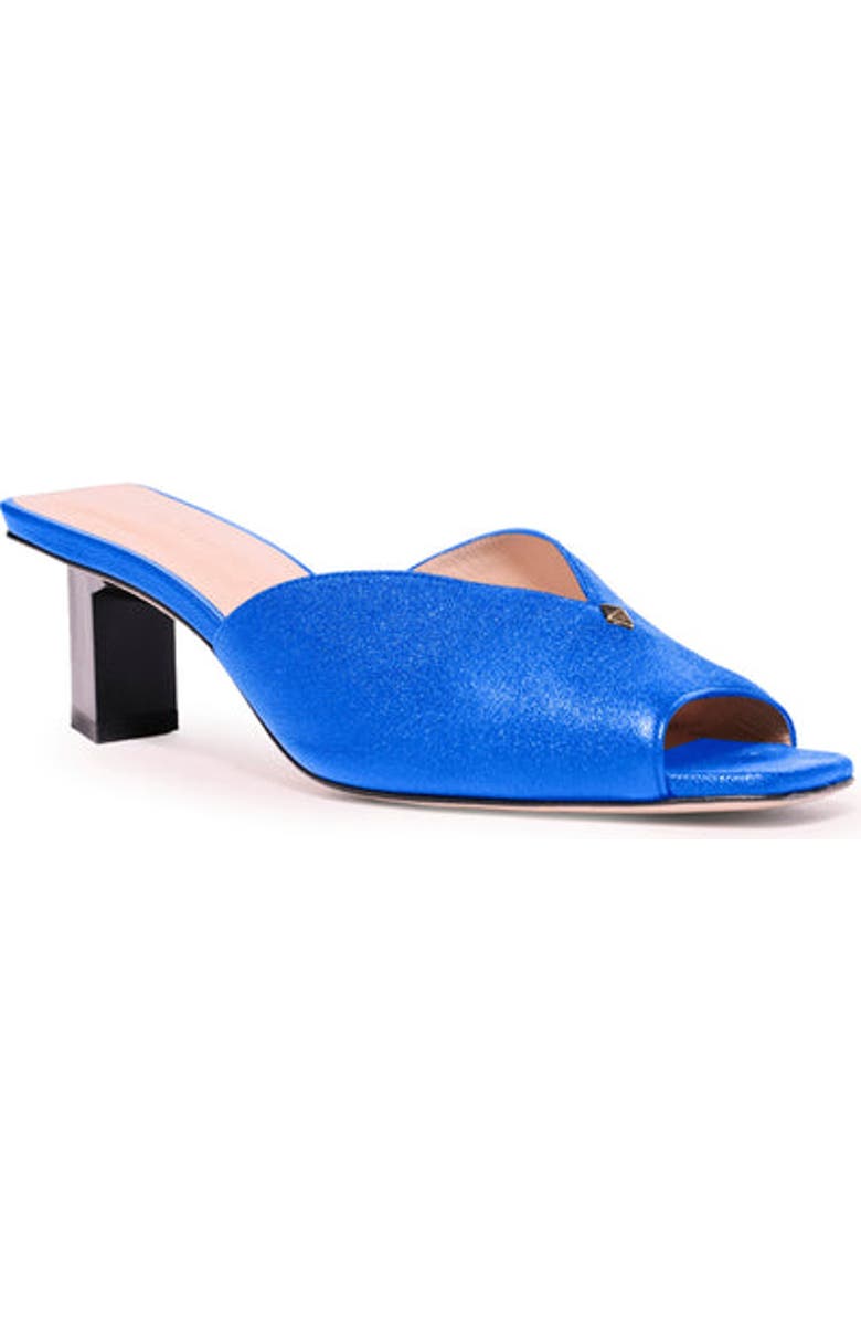 Tiannia Barnes Tiffany Mule Sandals - Low, Alternate, color, Cobalt Blue