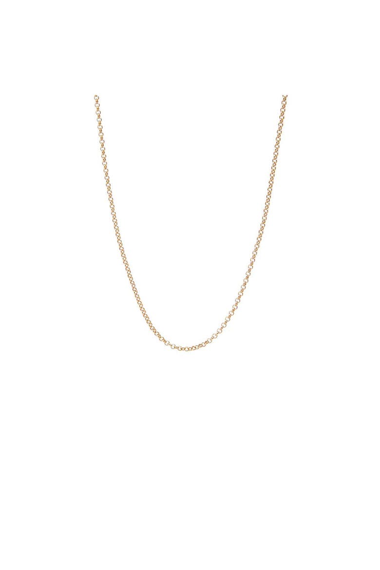 Rollo Cable Chain Necklace 14K, Main, color, 14K Gold - 20 Inch