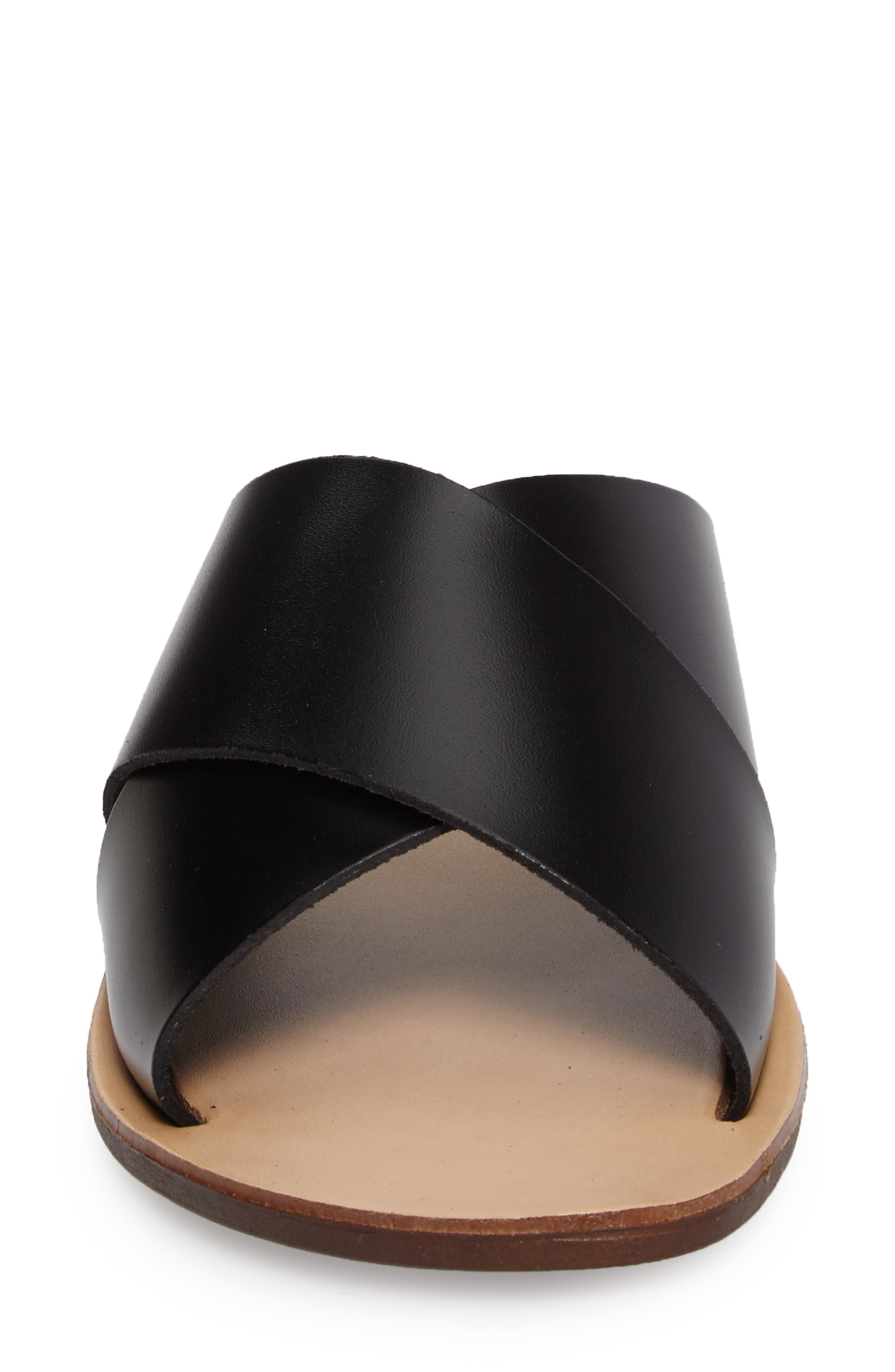 Hawaii Crisscross Sandal, Alternate, color, BLACK