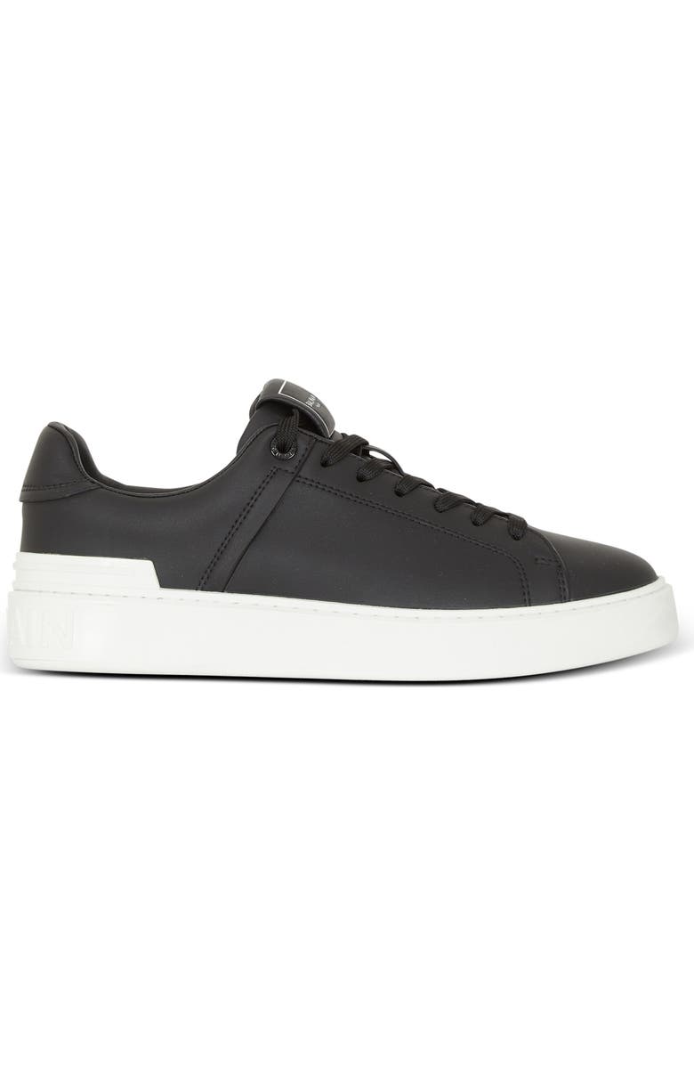 Balmain Calfskin B-Court trainers, Alternate, color, Multicolor