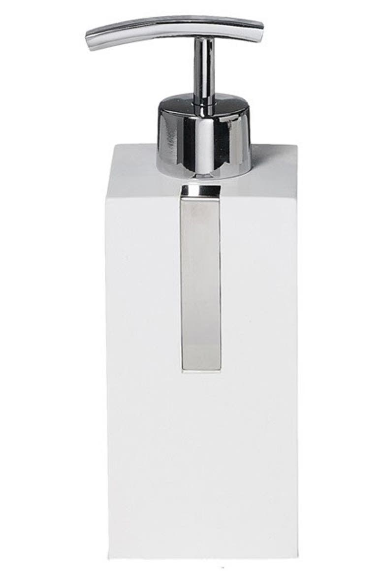 Houston Street Lotion Pump Dispenser, Main, color, WHITE