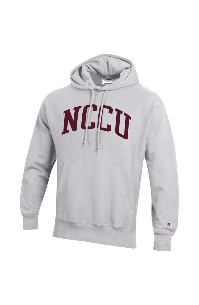 Champion Men's Champion Gray North Carolina Central Eagles Tall Arch Pullover Hoodie, Alternate, color, Gray