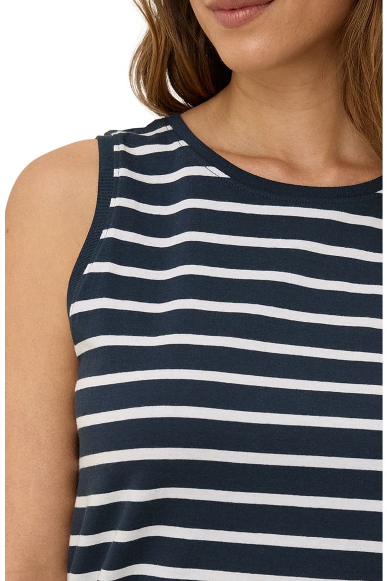 Organic Cotton Softspun High Neck Tank, Alternate, color, Monterey Stripe