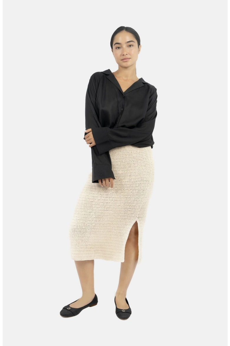 Siena Batwing Sleeve Shirt, Alternate, color, Black