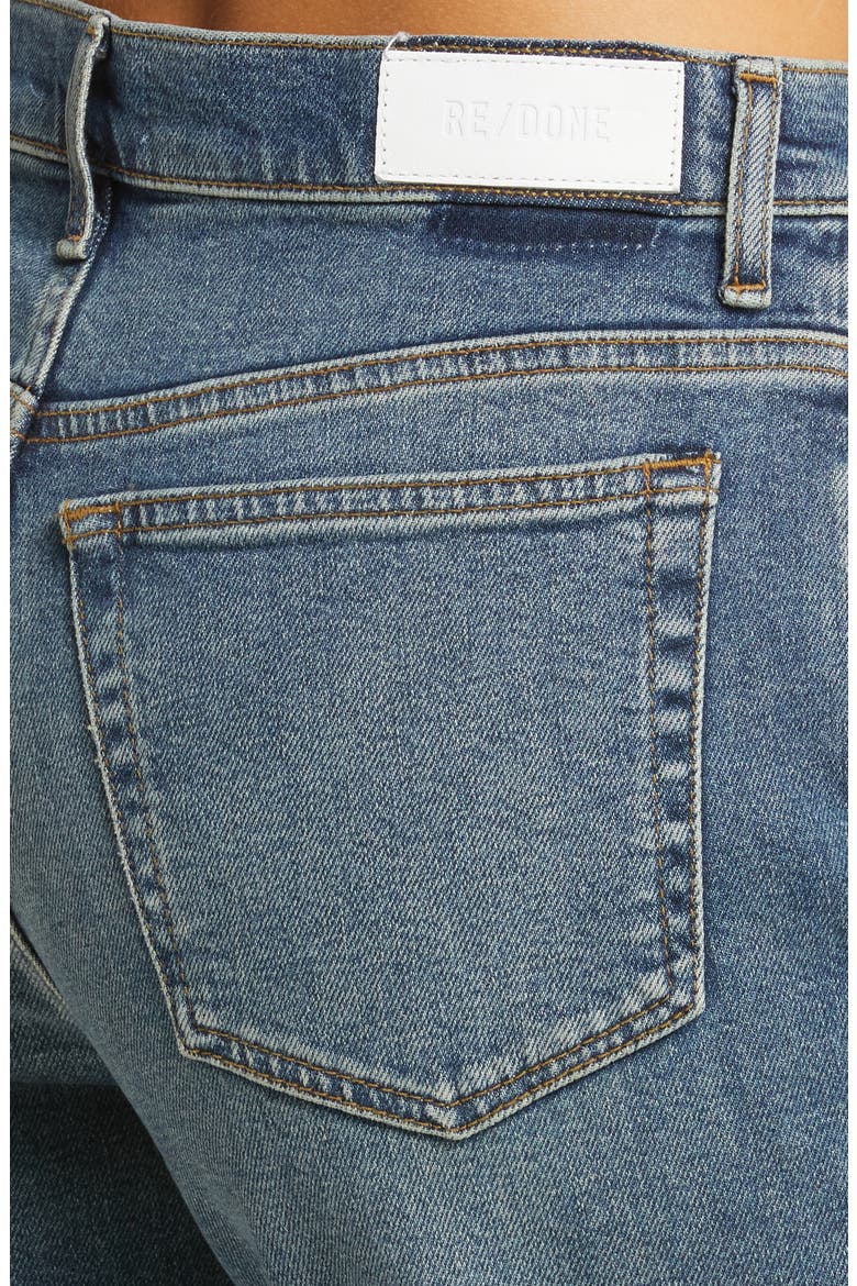 '70s High Waist Straight Leg Jeans, Alternate, color, DISTRESSED