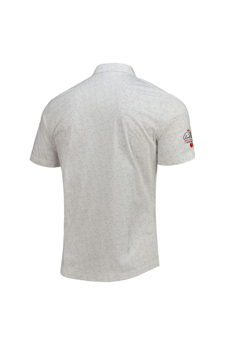 PUMA Men's Puma White Arnold Palmer Invitational 19th Hole Button-Up Shirt, Alternate, color, White