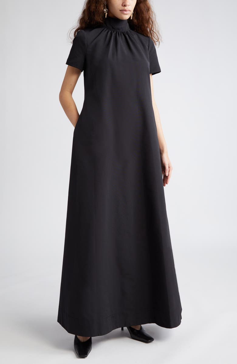 STAUD Ilana Open Back Maxi Dress, Alternate, color,