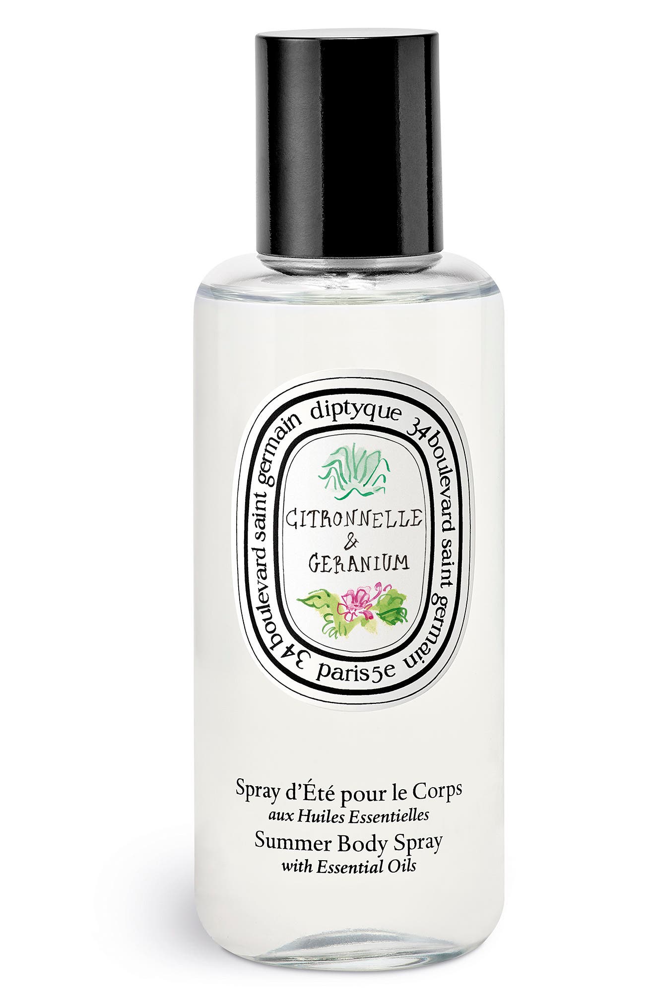 Diptyque Citronelle & Geranium Body Spray | Nordstrom