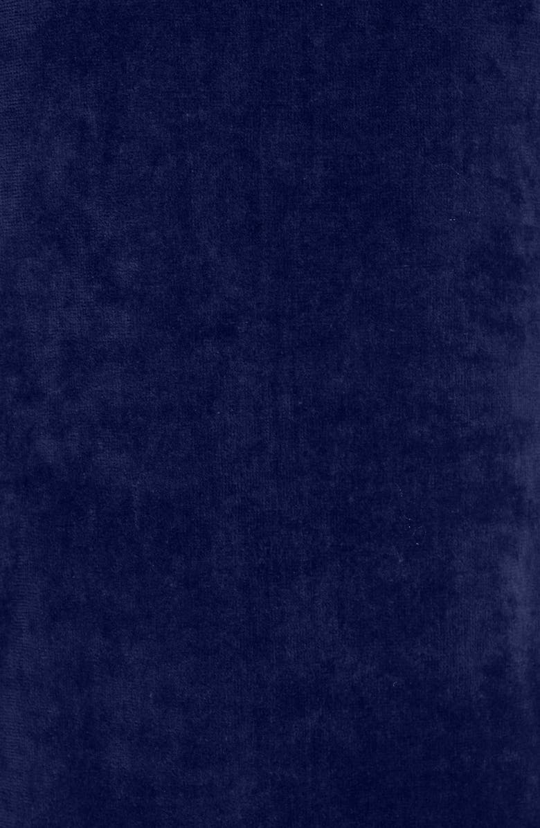 Polo Ralph Lauren Cotton Fleece Robe, Alternate, color, Navy